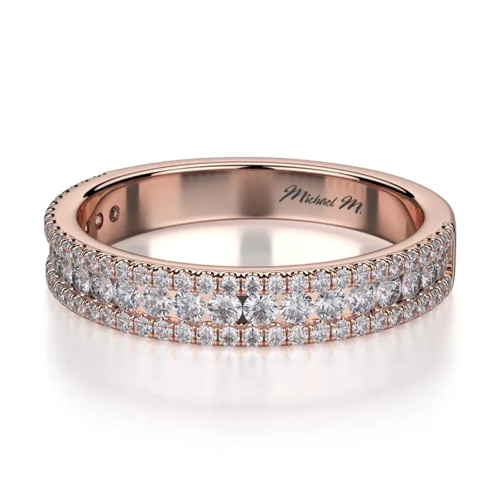 0.56ctw Diamond Wedding Band