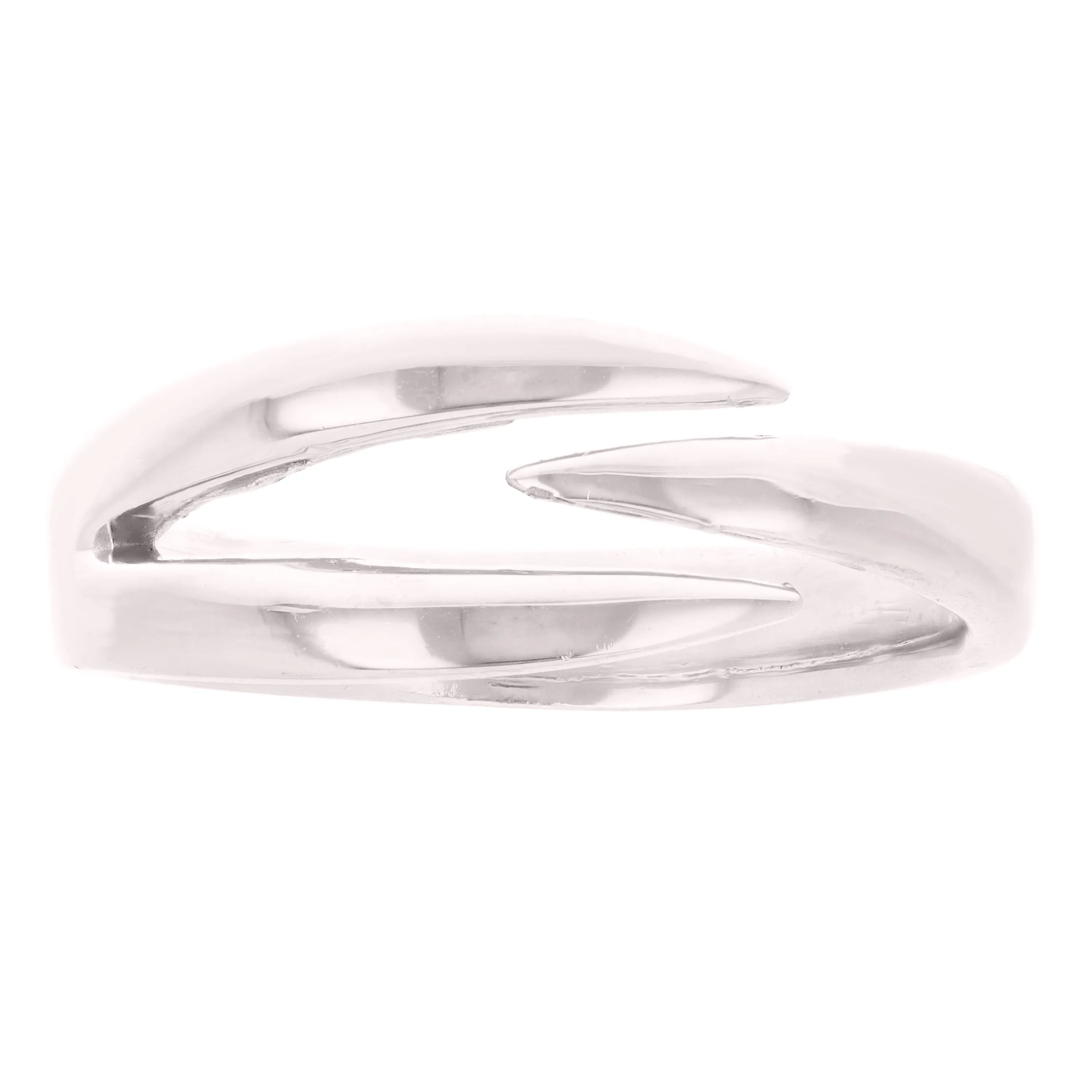 14k Yellow White or Rose Gold Stackable Claw Ring Size 6.5-7