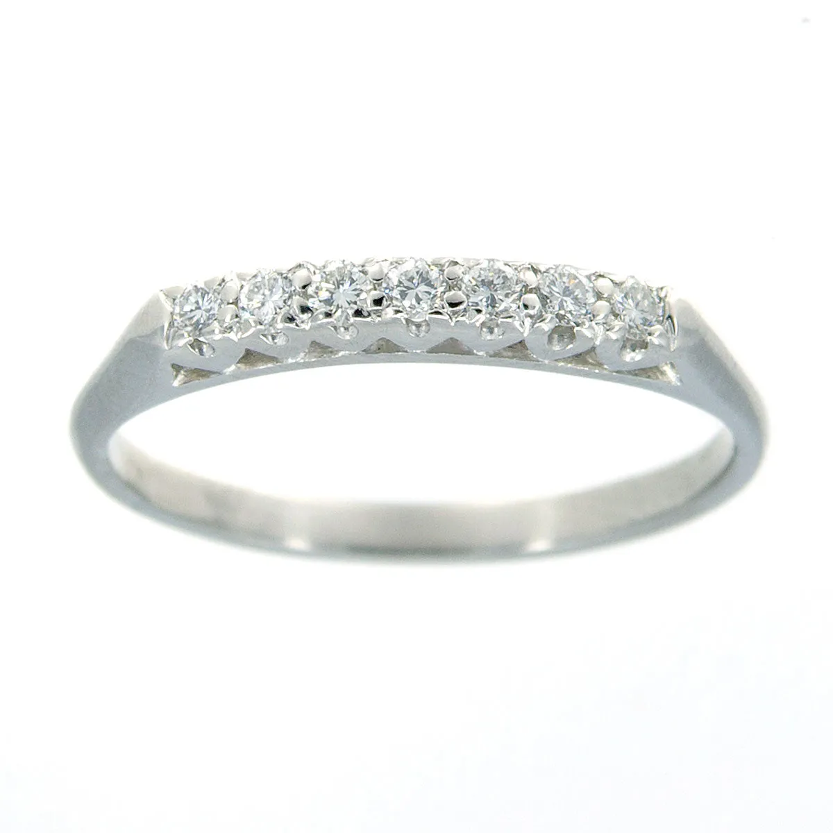 1950s Platinum Diamond Wedding Set