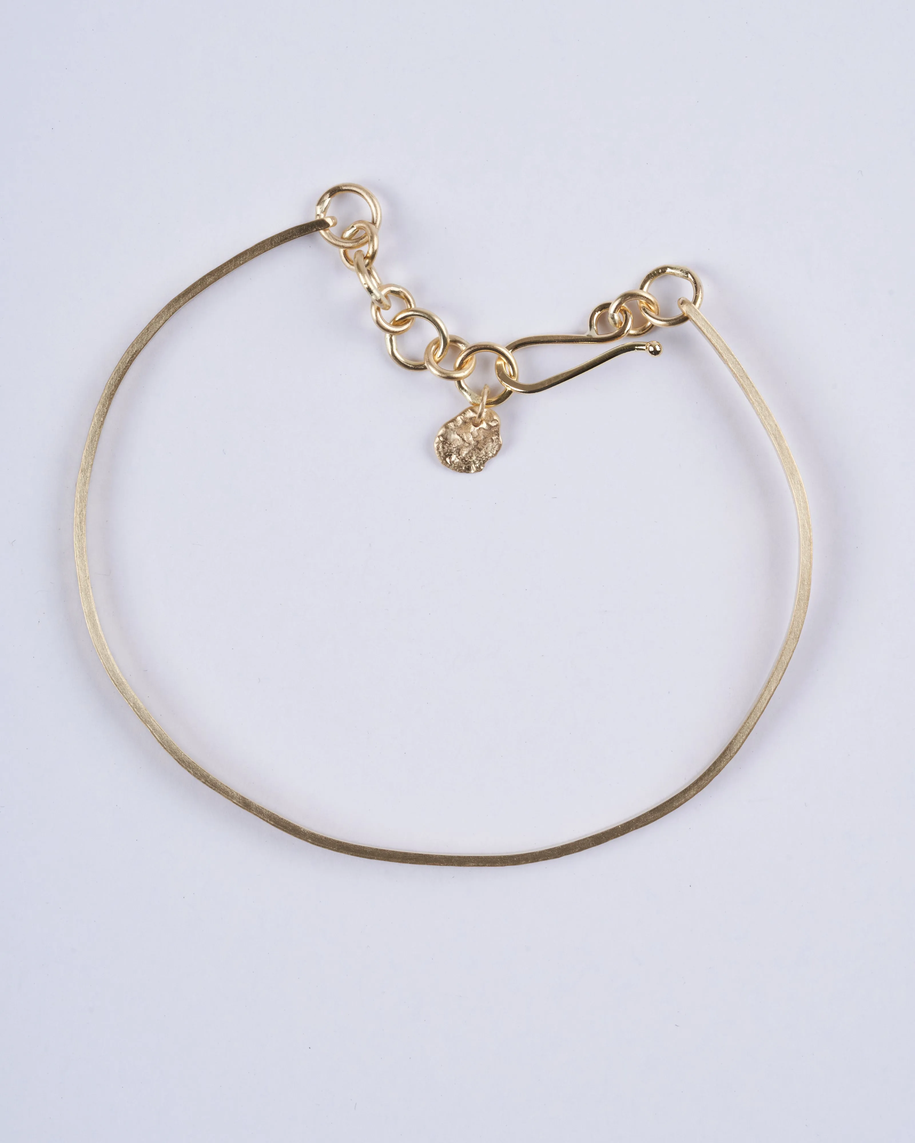 2mm parchment cuff - gold