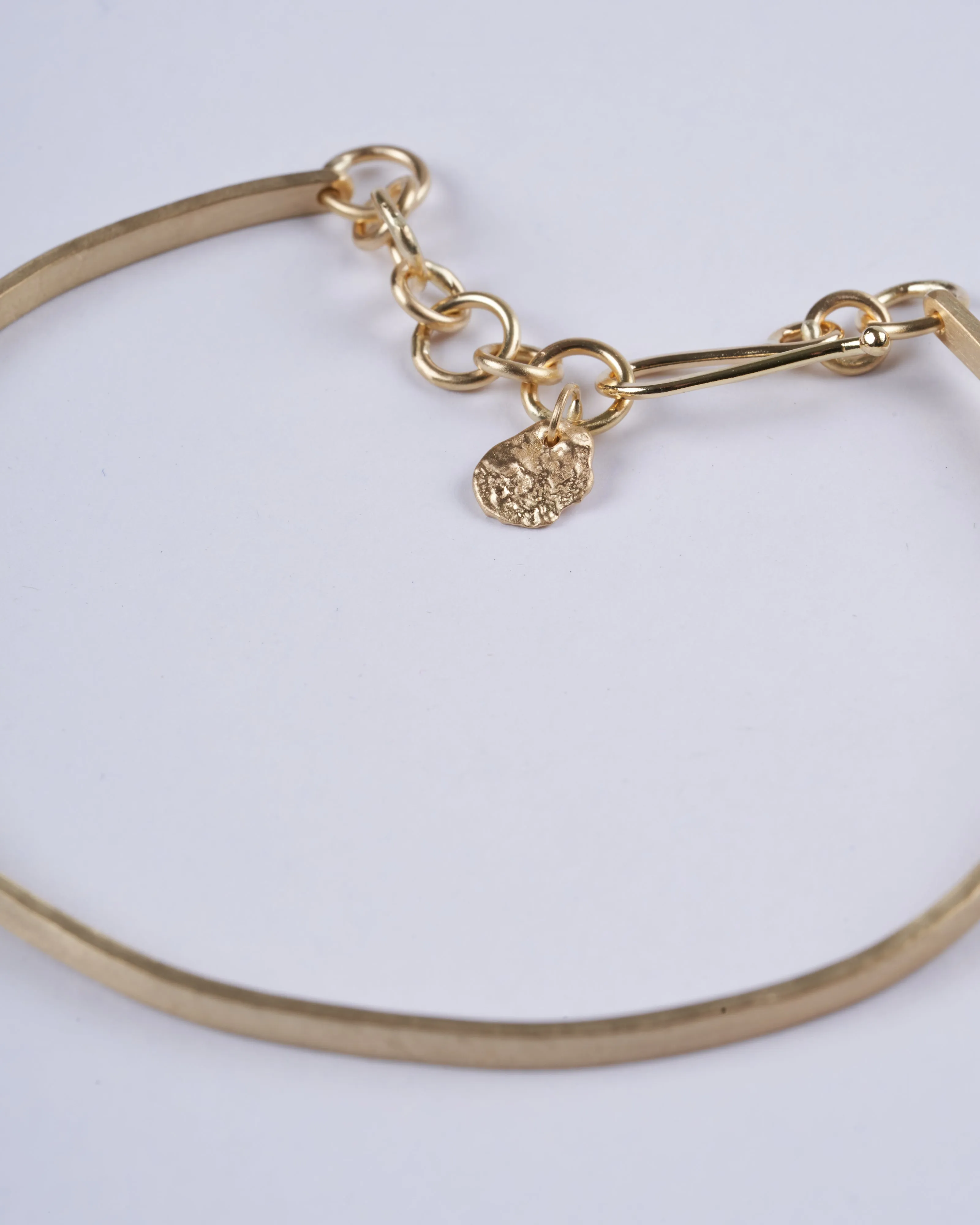 2mm parchment cuff - gold