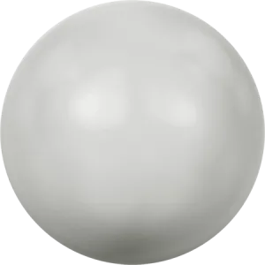 5817 Cabochon Pearls (Half-Drilled), Crystal Pastel Grey Pearl (001 968)