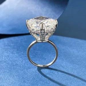 8ct Moissanite Diamond Ring silver Wedding for Women Jewelry