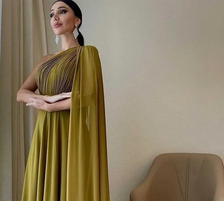 A Line Evening Dress