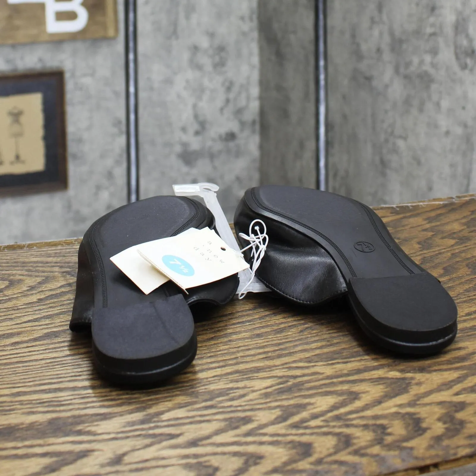 A New Day Women's Amber Slip-On Mule Flats with Memory Foam Insole 87784369