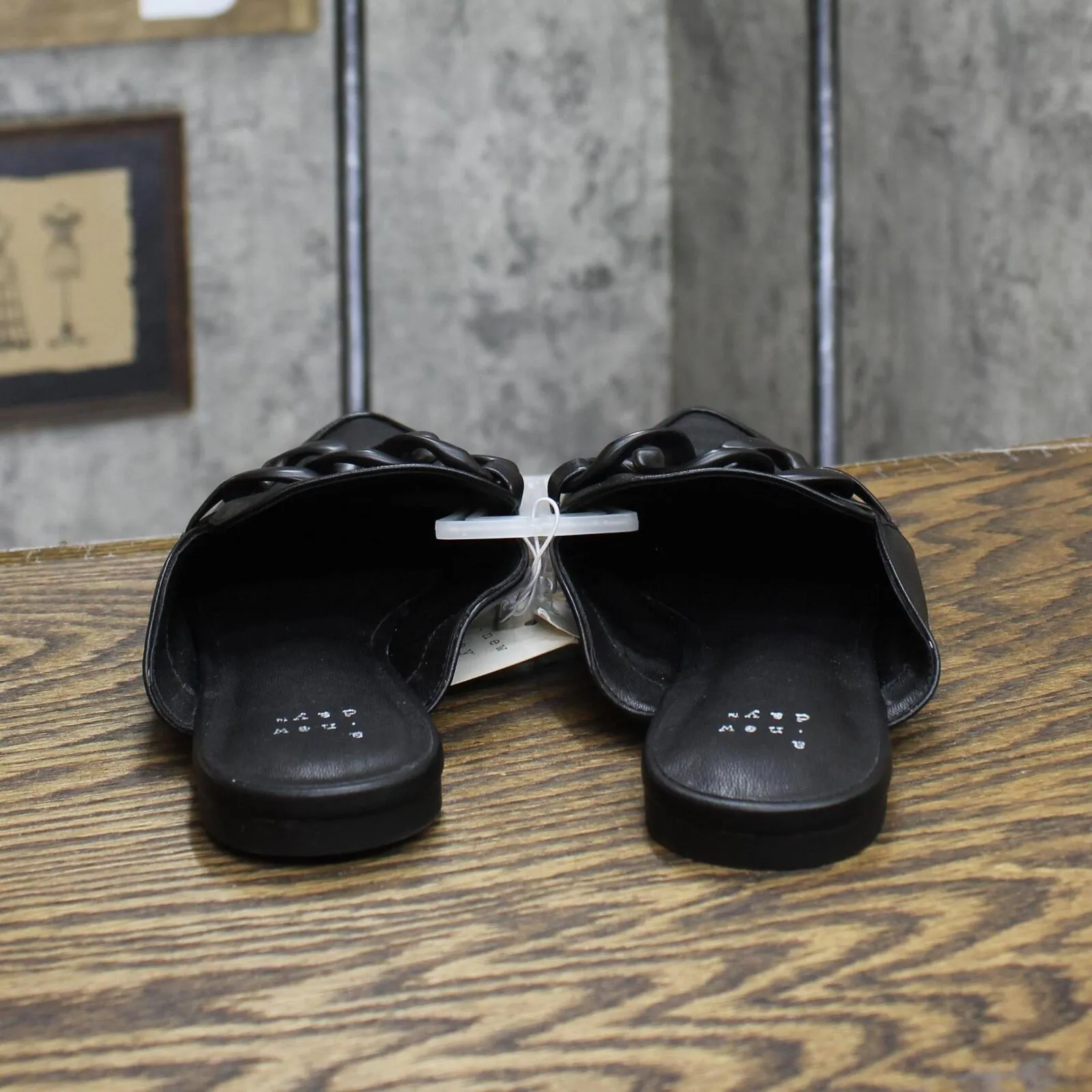 A New Day Women's Amber Slip-On Mule Flats with Memory Foam Insole 87784369