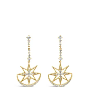 Absolute Statement Drop Earrings - Gold