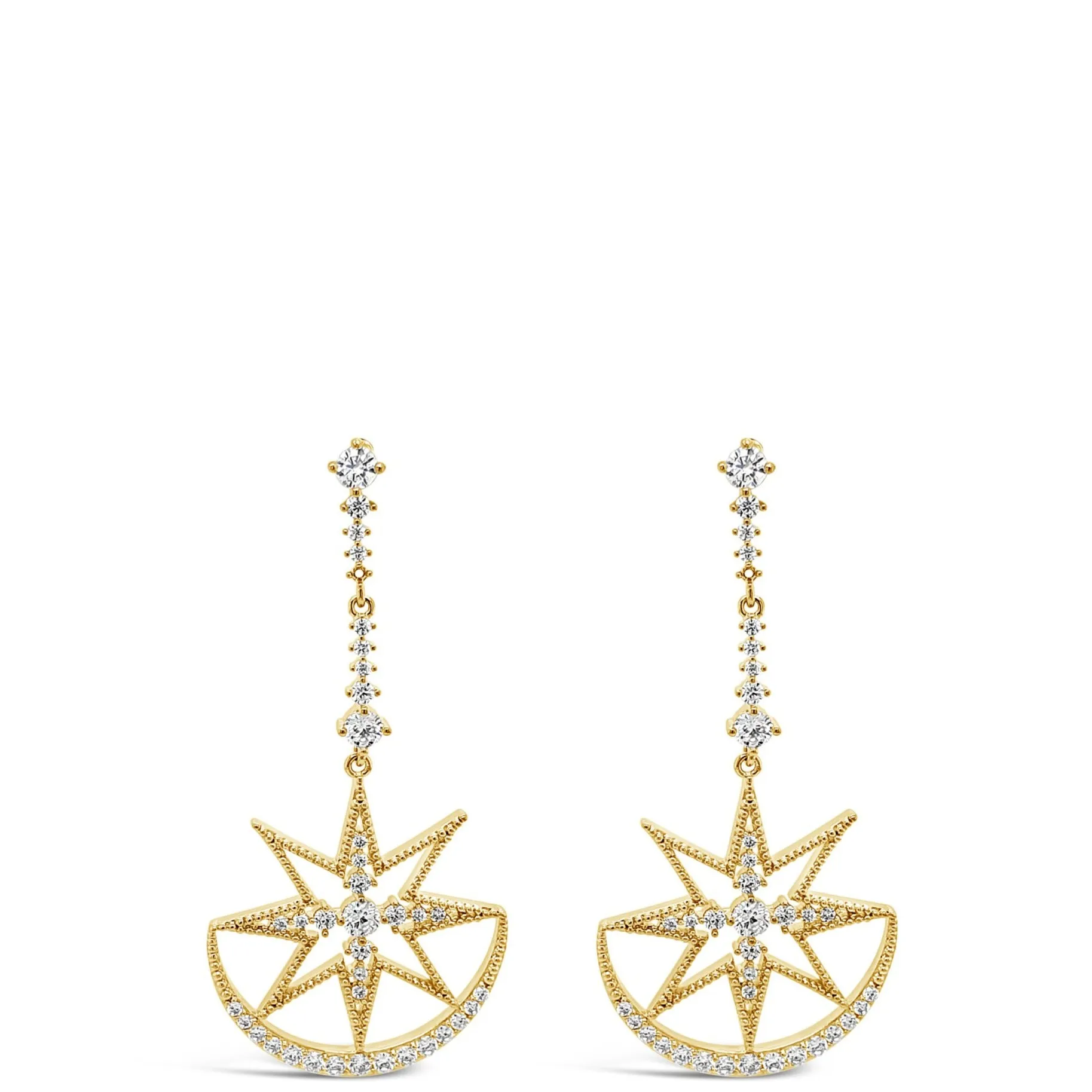 Absolute Statement Drop Earrings - Gold