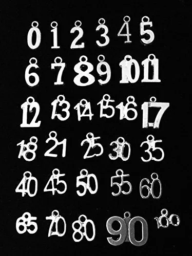 Add A NUMBER Charm Listing for Jules Obsession Expandable Bracelets