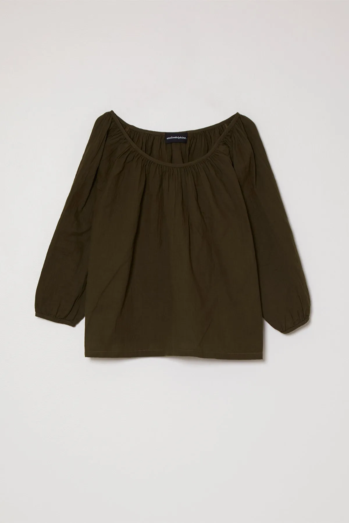 Afton Top in Crinkled Cotton