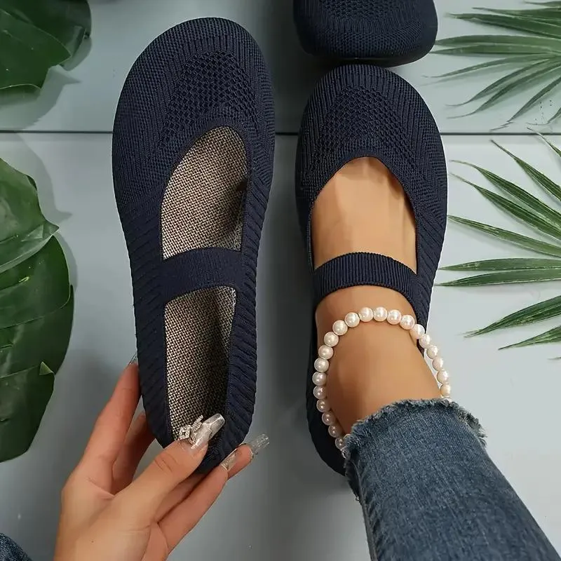 Ainara | Canvas-Schuhe, Leicht, Slip On, Flats, Sommerschuhe