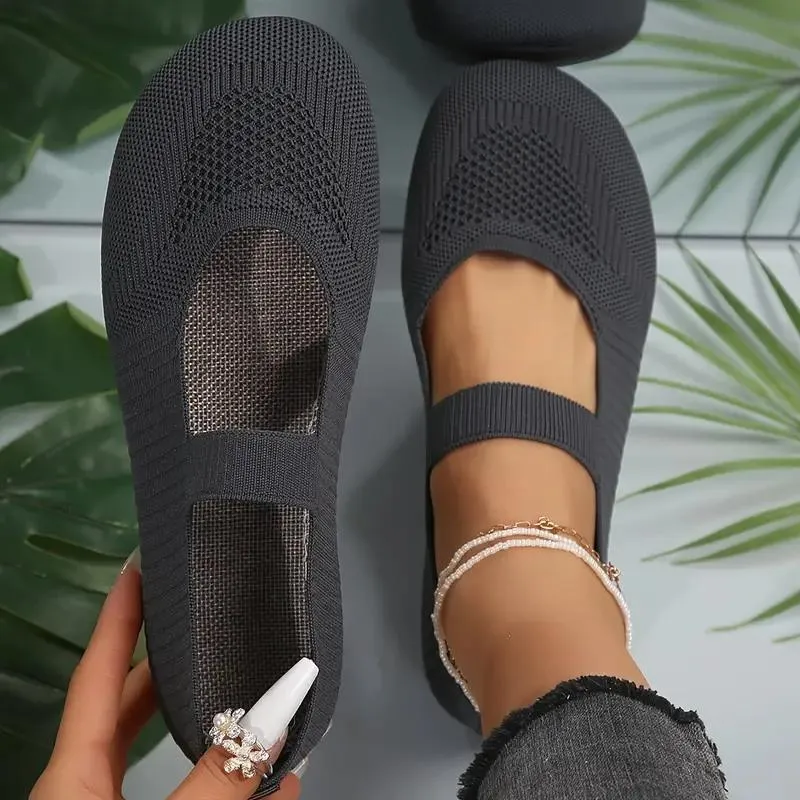 Ainara | Canvas-Schuhe, Leicht, Slip On, Flats, Sommerschuhe