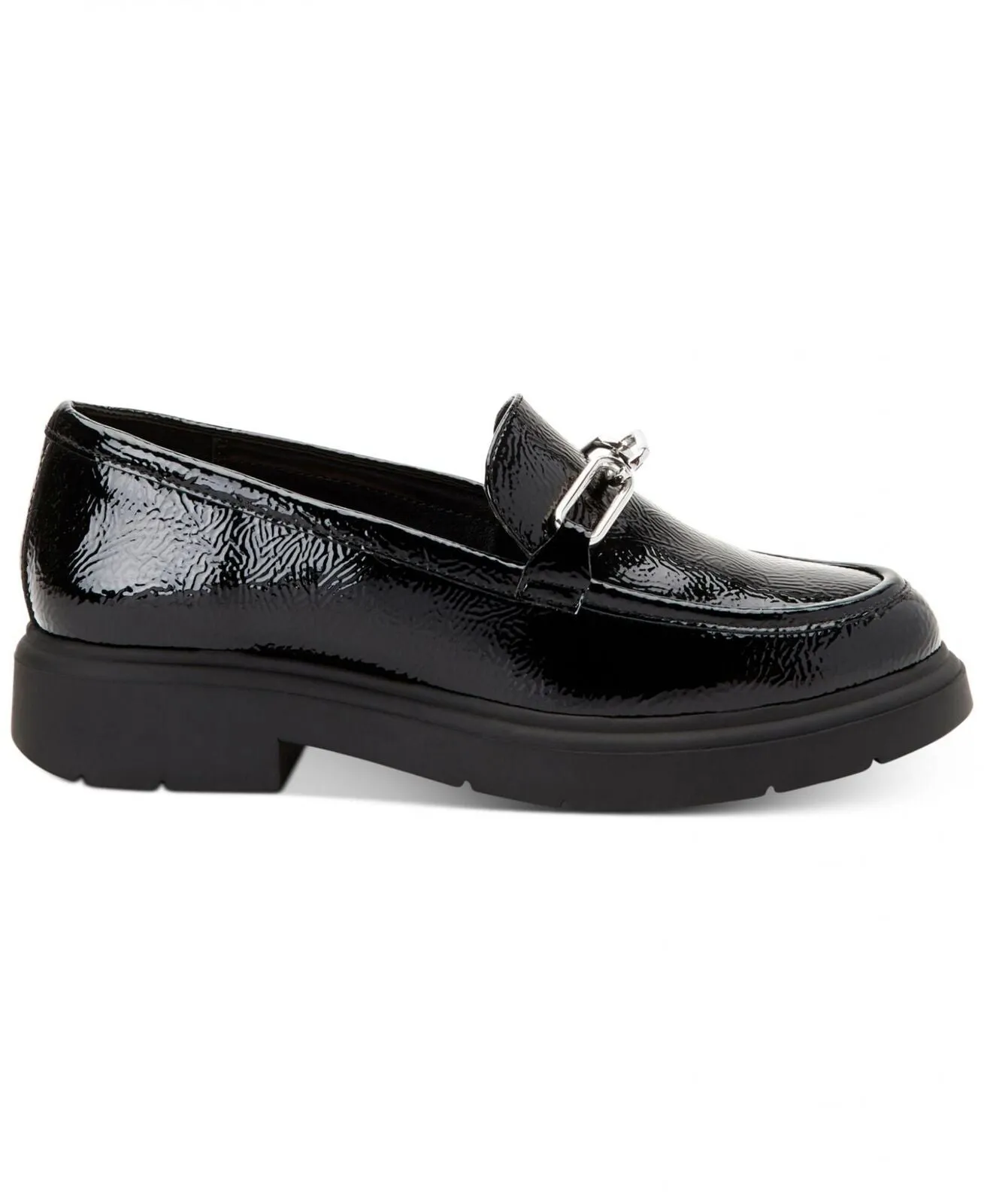 Alfani Womens Galilyao Loafer Flats 10013476700 Black 9M
