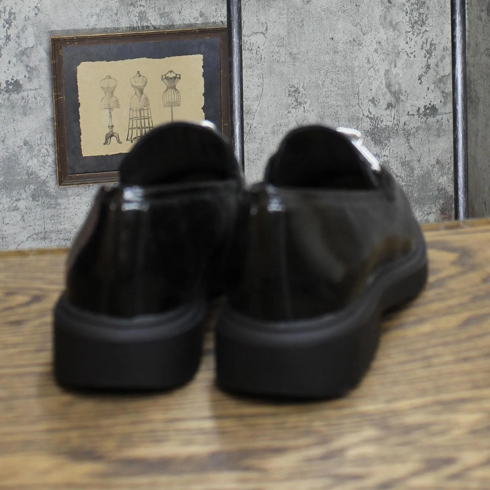 Alfani Womens Galilyao Loafer Flats 10013476700 Black 9M