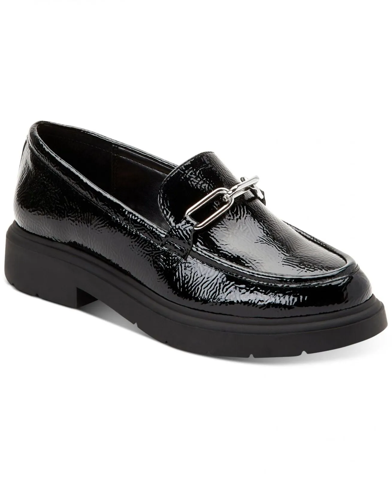 Alfani Womens Galilyao Loafer Flats 10013476700 Black 9M