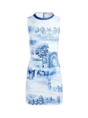 Alice   Olivia Wynell Fitted Mini Dress in Chateau