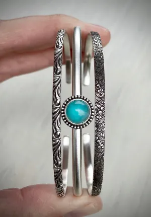 Amazonite Stacker Cuff Set