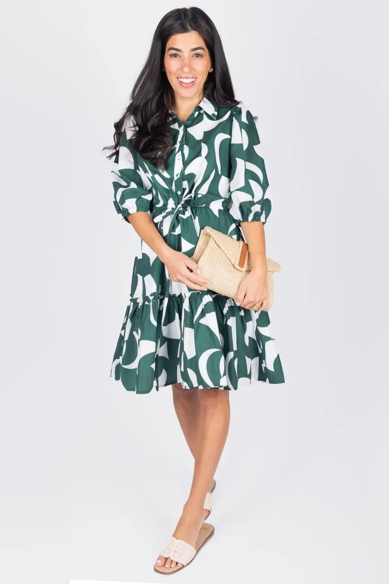 ANAYA DRESS (GREEN)