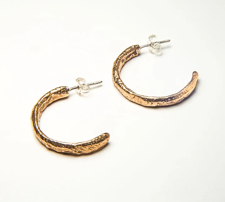 Ancient Bronze Casted Earrings