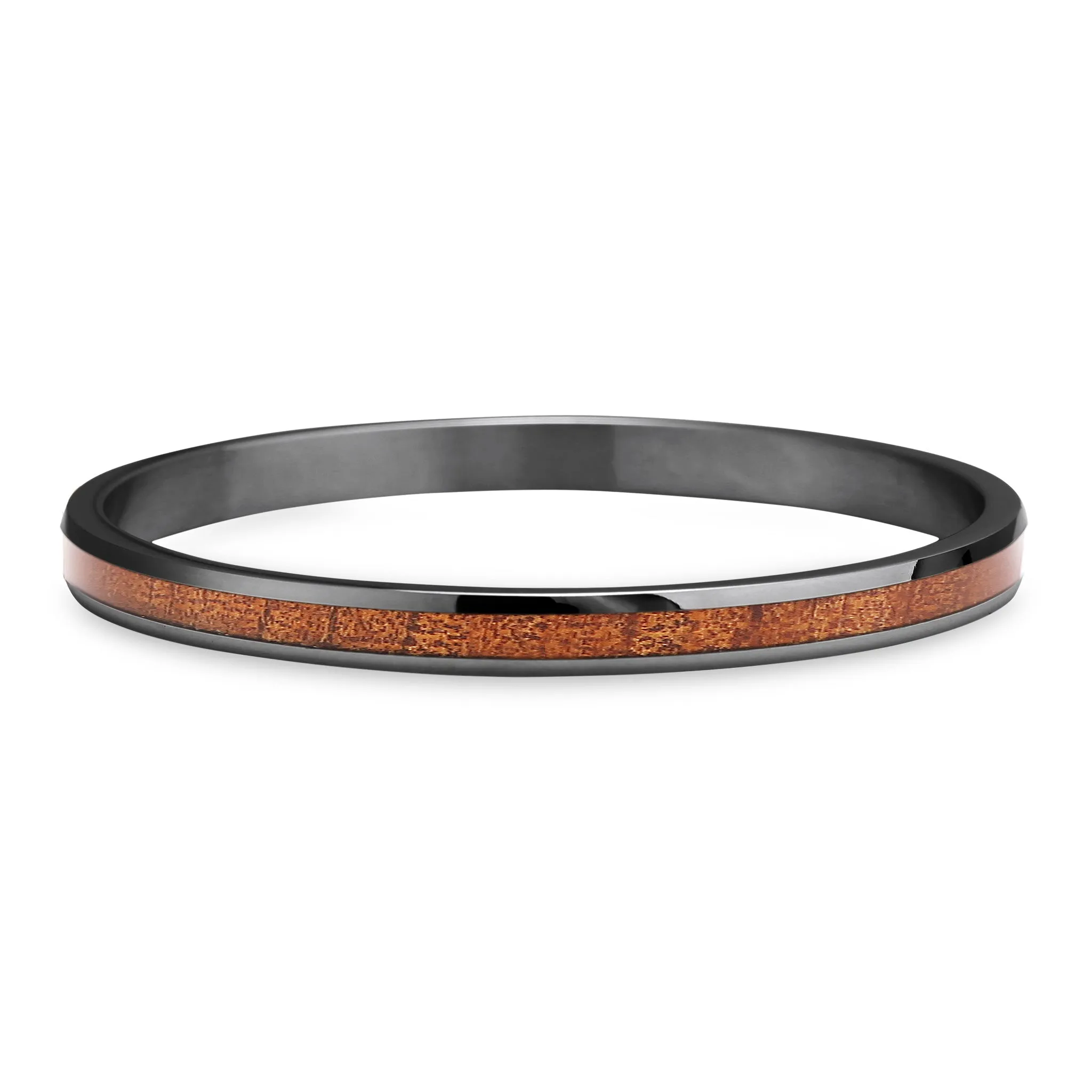 Ancient Kauri Bangle - Gunmetal