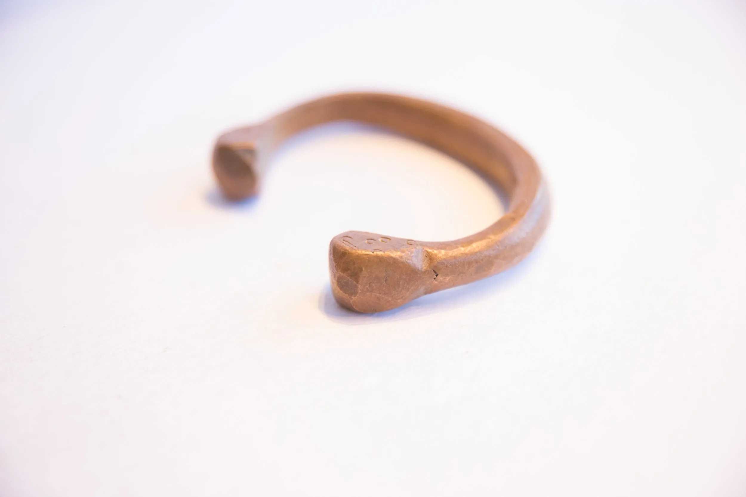 Antique African Snake Cuff Bracelet