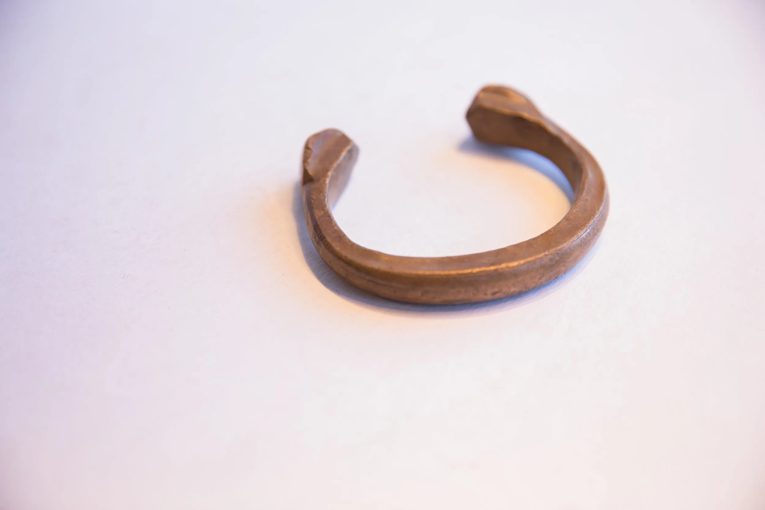 Antique African Snake Cuff Bracelet