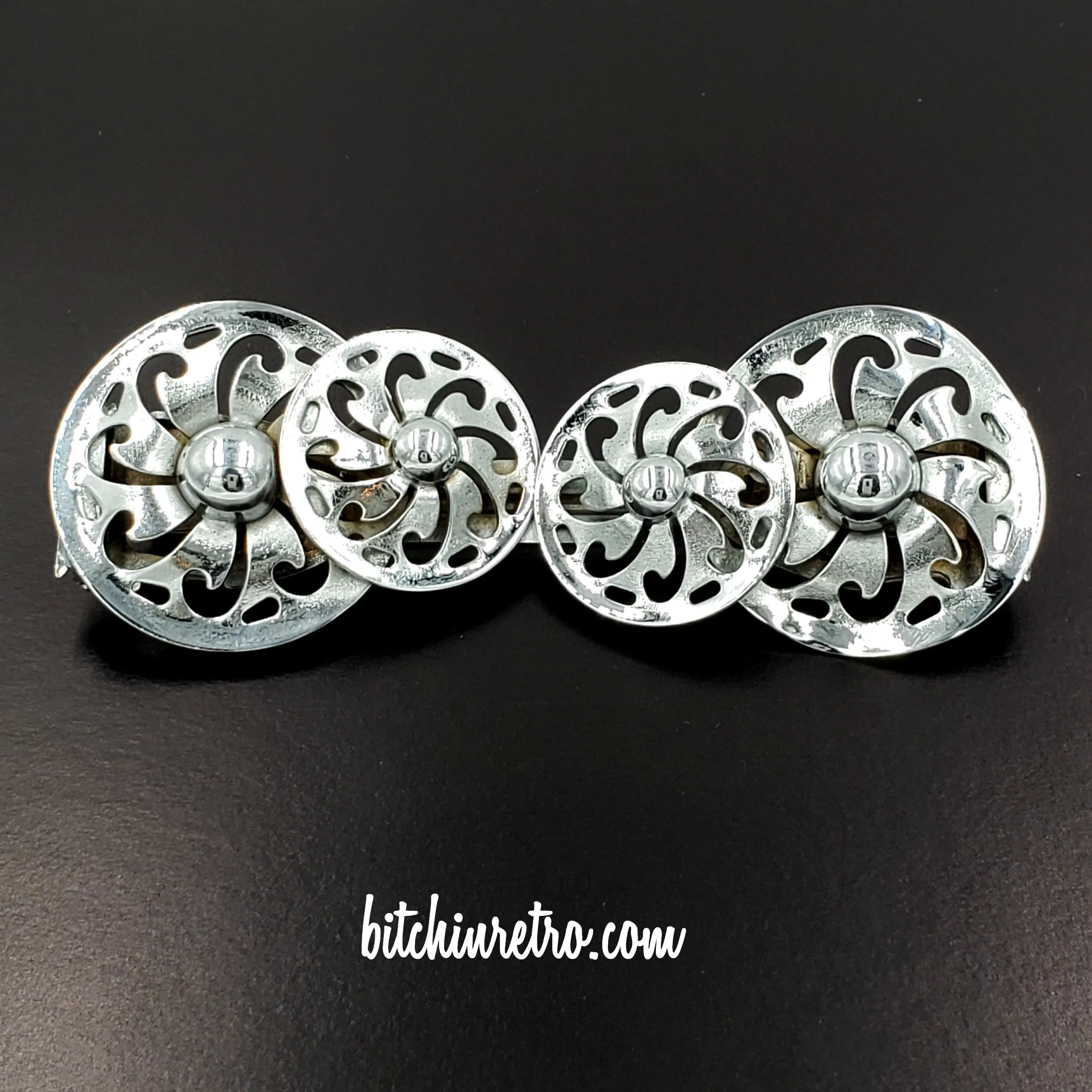 Antique Duette Brooch by Wilhelm Goetz For C and G Mfg Co. Circa 1936
