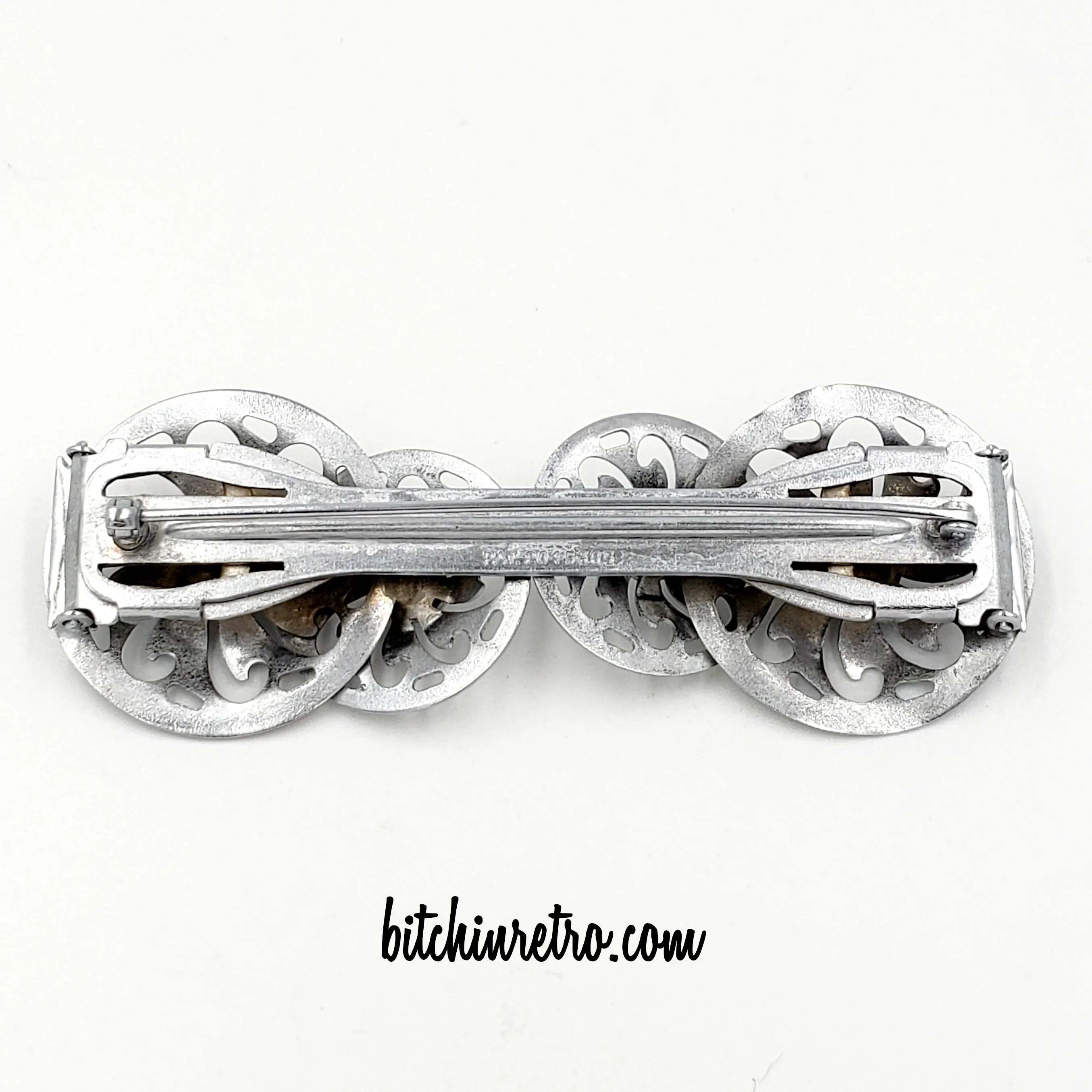 Antique Duette Brooch by Wilhelm Goetz For C and G Mfg Co. Circa 1936