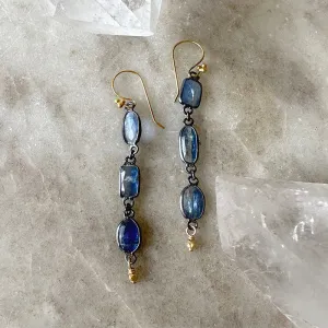 Aya Kyanite Drop Earrings
