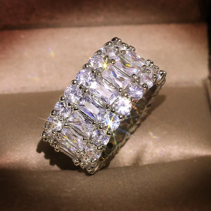 Baguette Ring | Eternity Ring | Iced Out Ring