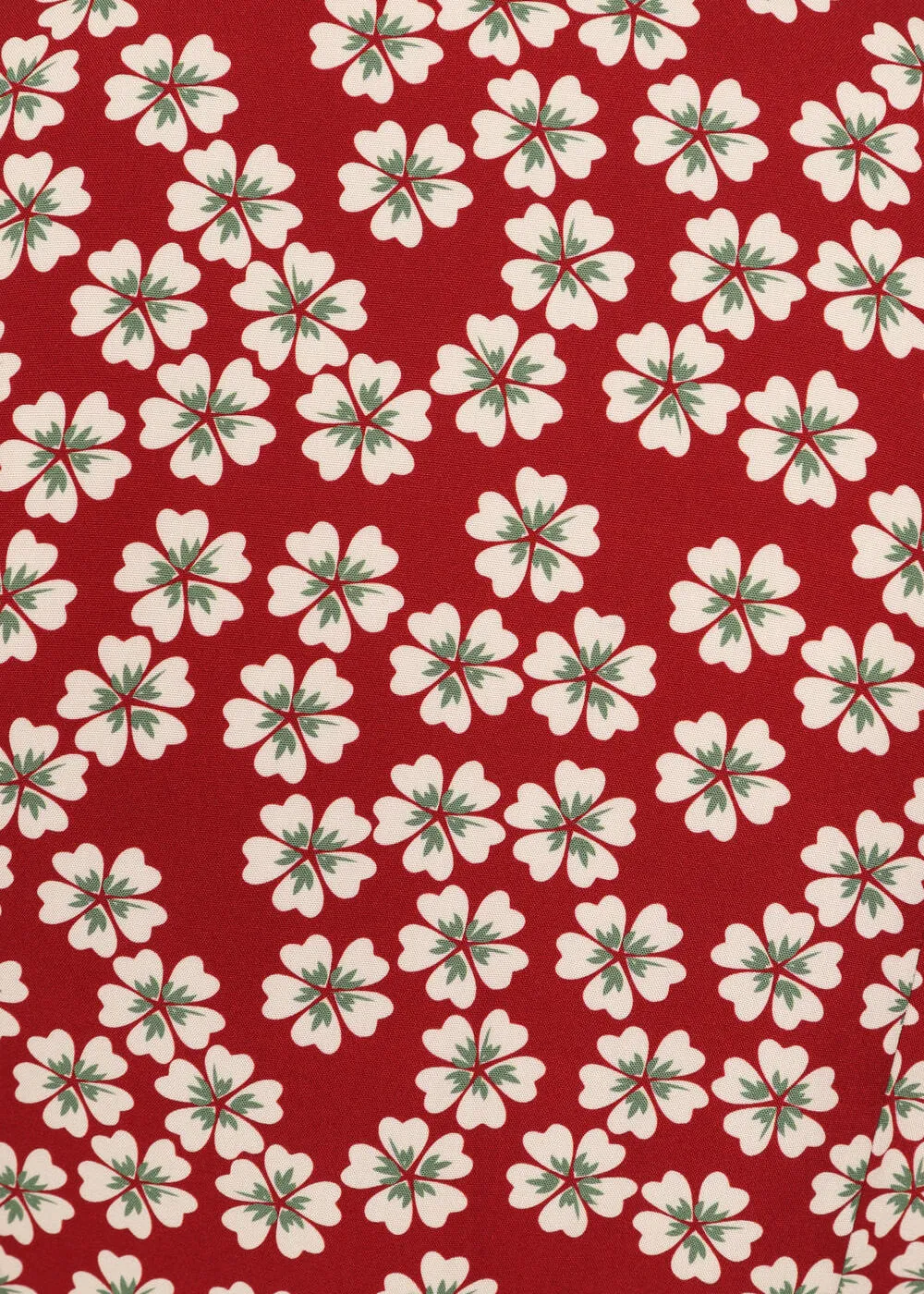 Banned Gracie Blossom 40's Wrap Blouse Red