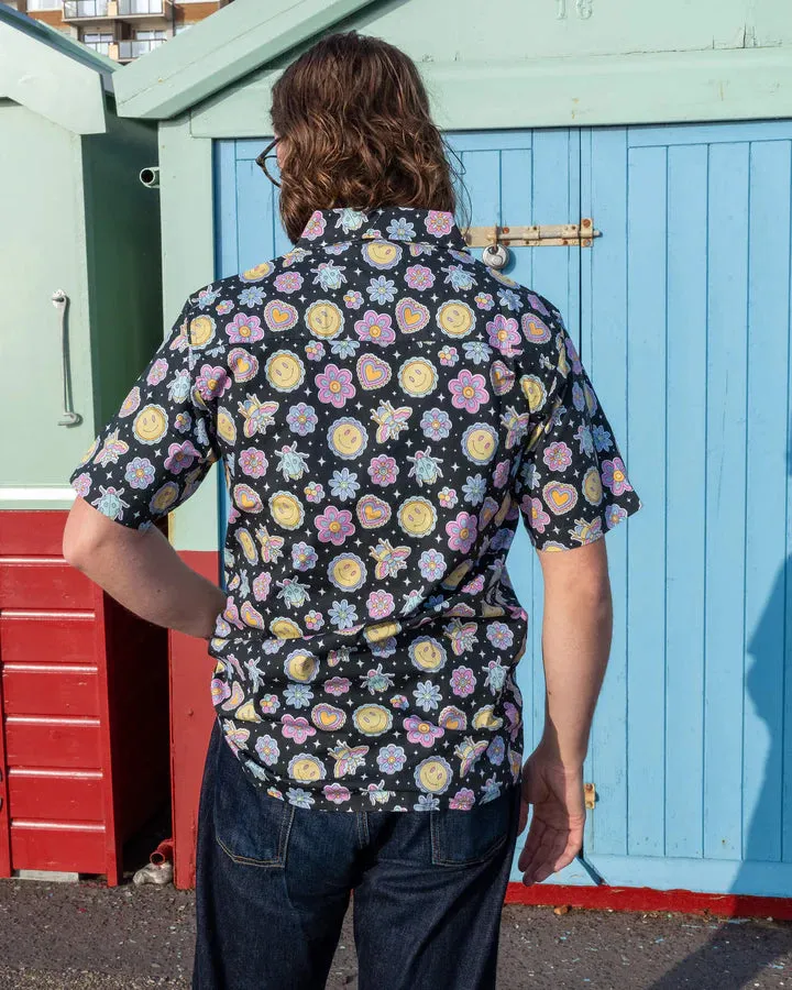 Bee Happy Short Sleeve Shirt