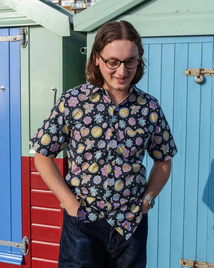 Bee Happy Short Sleeve Shirt