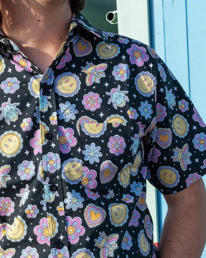 Bee Happy Short Sleeve Shirt