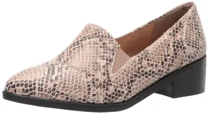 Bella Vita Women's Ohara Loafer, Natural Snake, 8