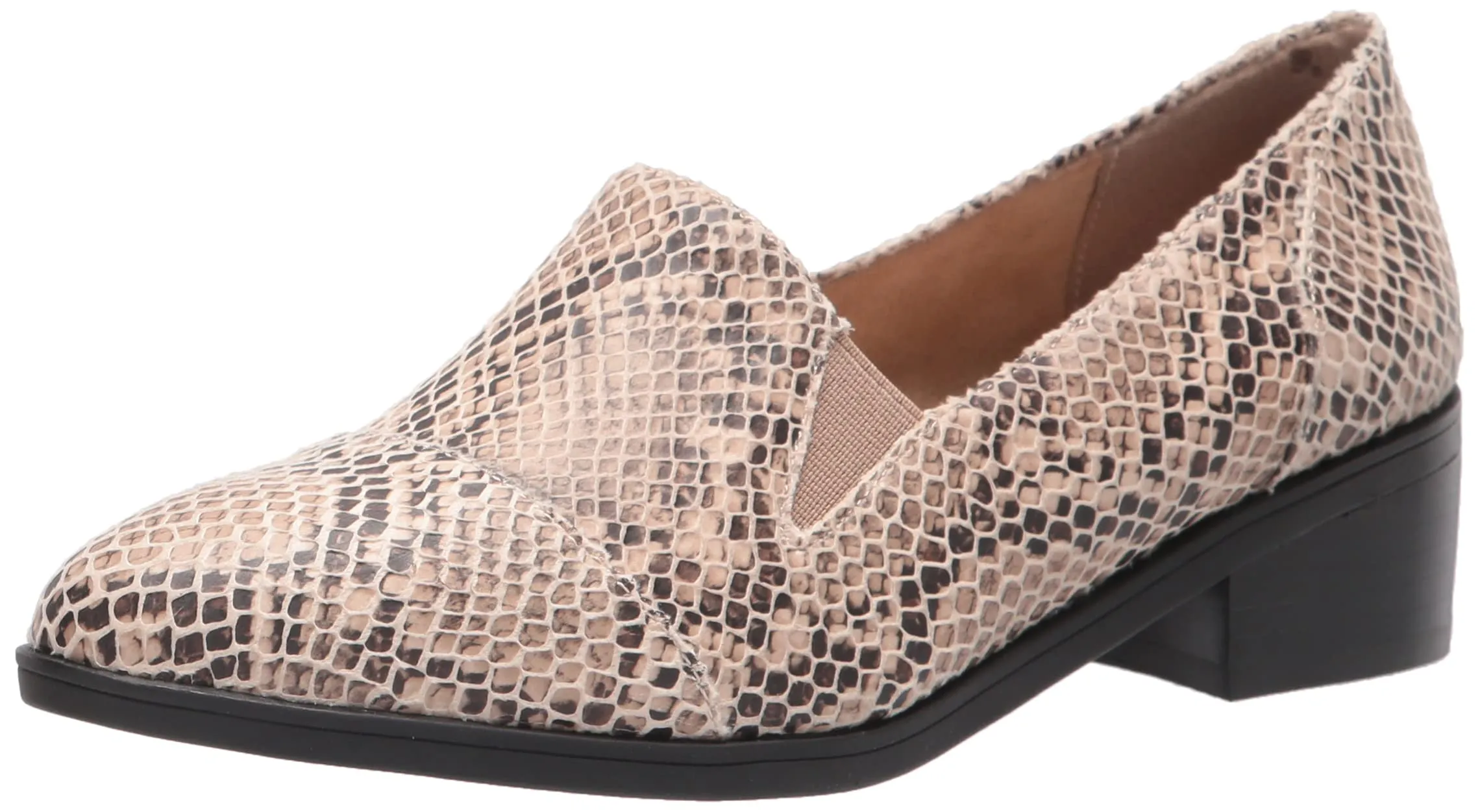 Bella Vita Women's Ohara Loafer, Natural Snake, 8
