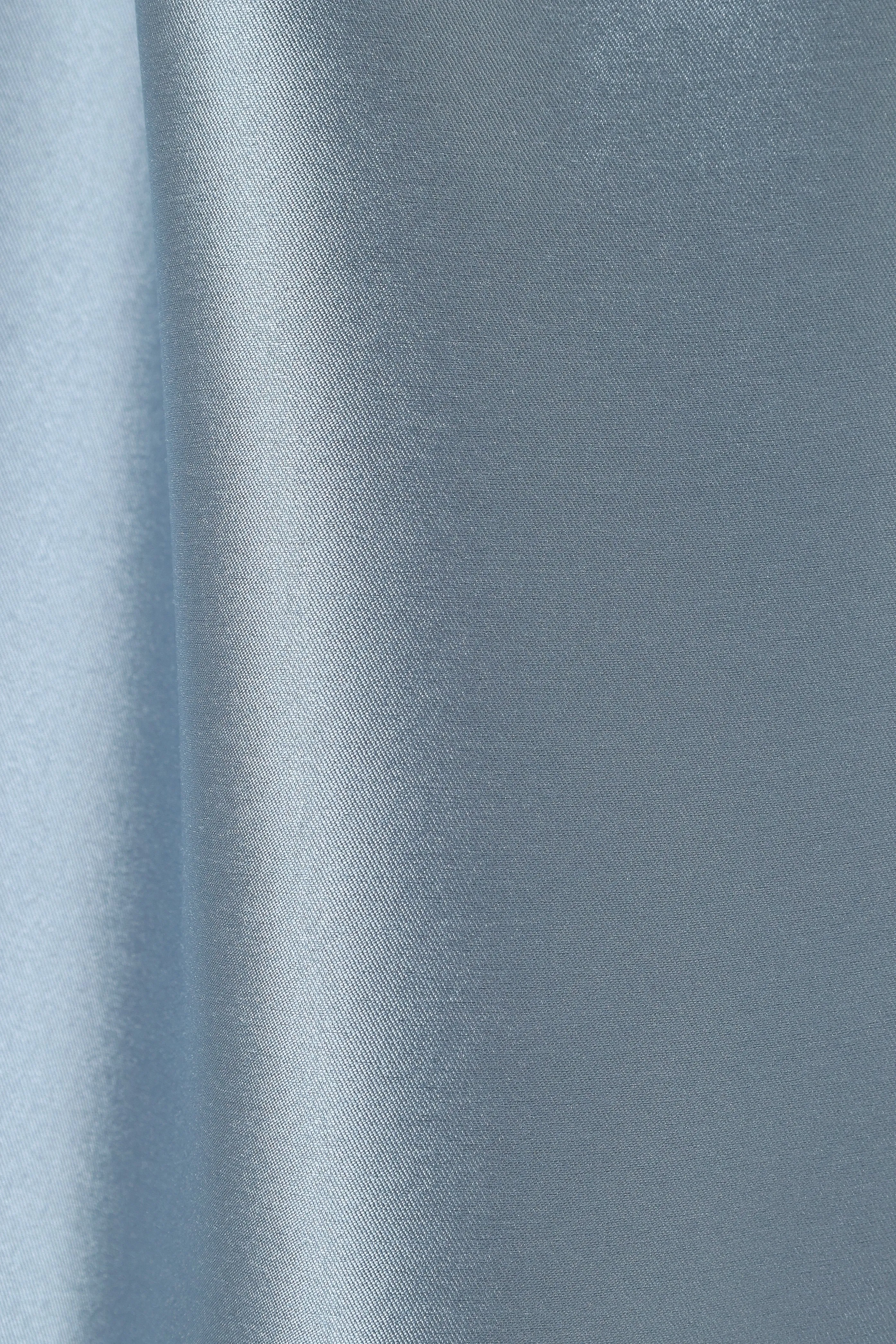 Betina Bow Front Maxi Dress - Blue