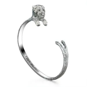 Bichon Breed Jewelry Cuddle Cuff Bracelet