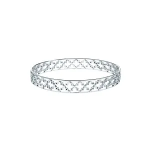 Birks Sterling Muse Open Monogram Bangle