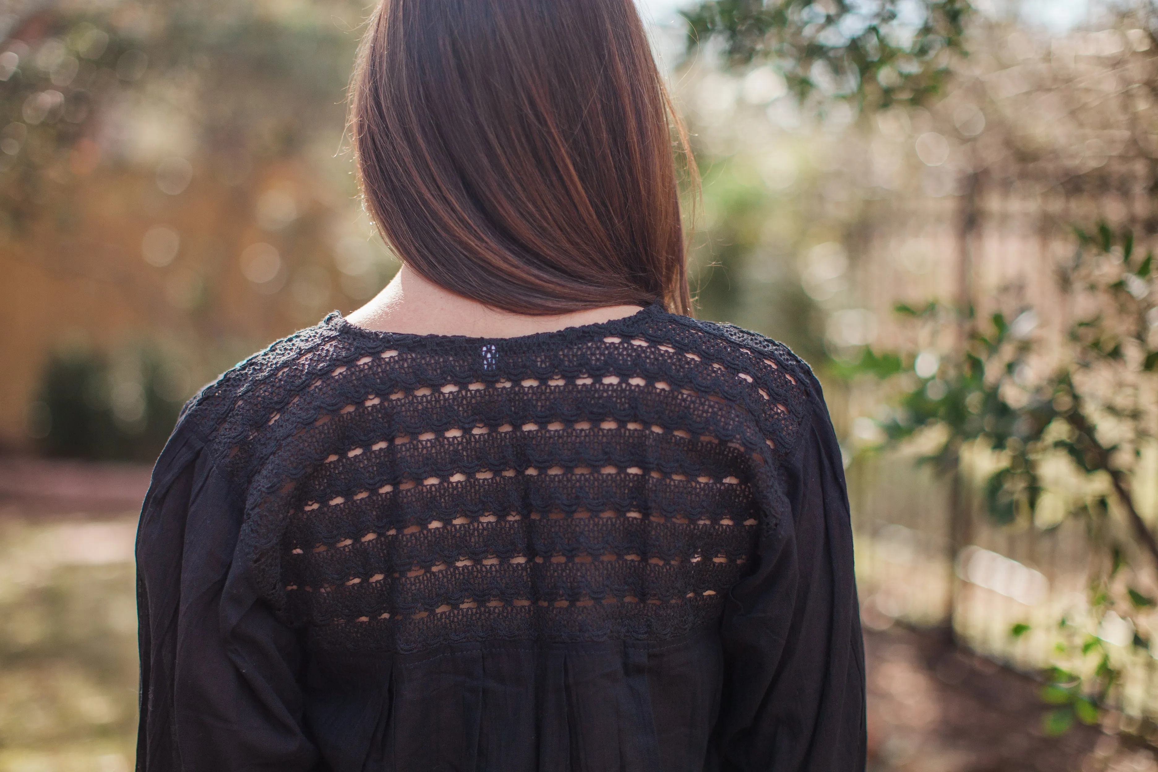 Black and Blue Franco Blouse