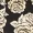 Black Floral Brocade Bodycon Dress With Delicate Straps