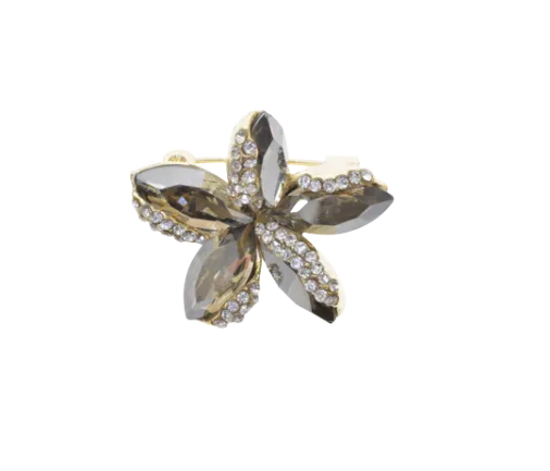 Black Star Metal Brooch