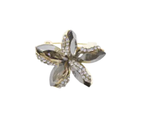 Black Star Metal Brooch