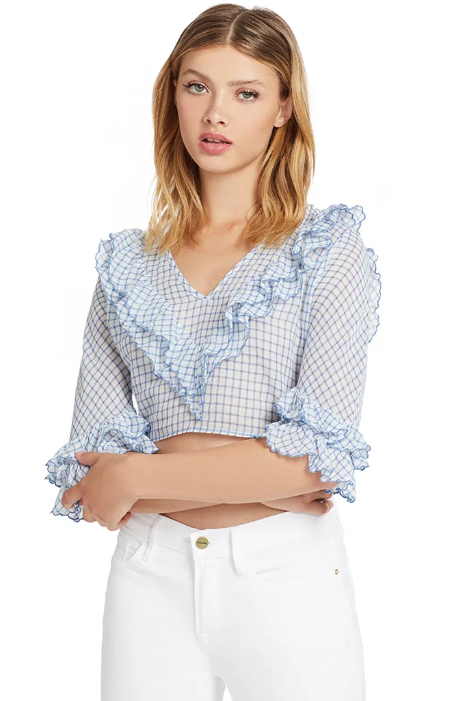 Blake Top (Caspian Blue)
