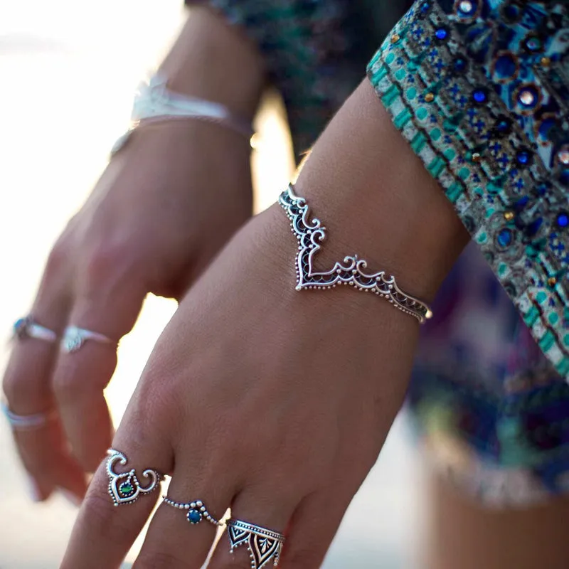 Bohemian Love Cuff Bangle