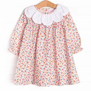Boho Blooms Dress, Pink