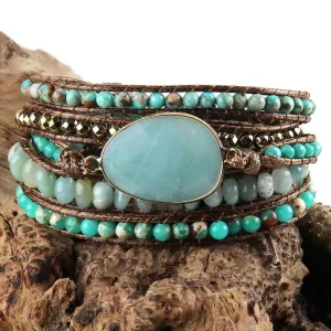 Boho Crystal Bracelet Set