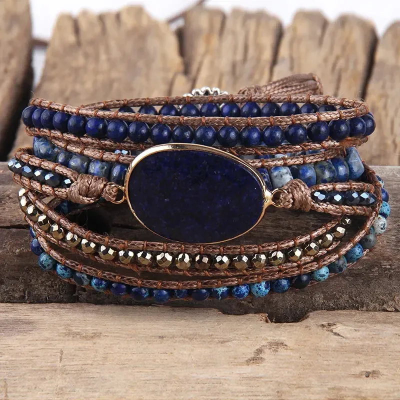 Boho Crystal Bracelet Set