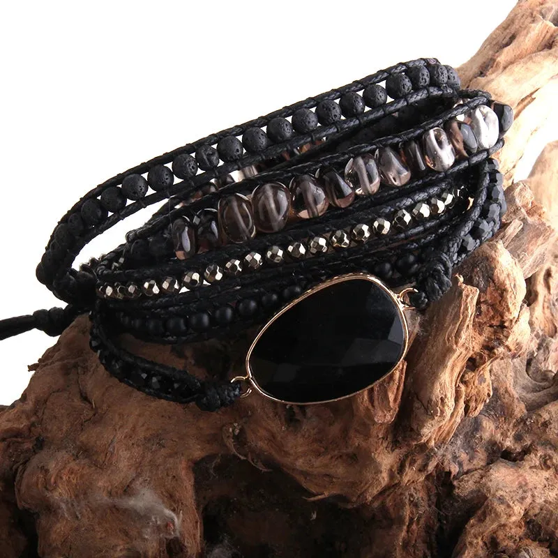Boho Crystal Bracelet Set
