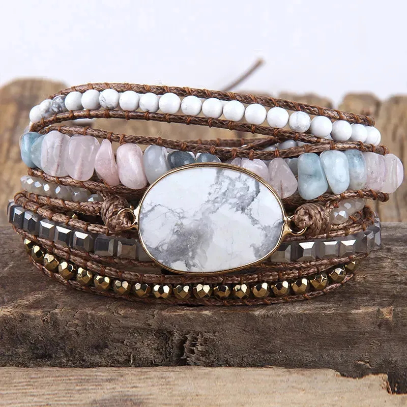 Boho Crystal Bracelet Set
